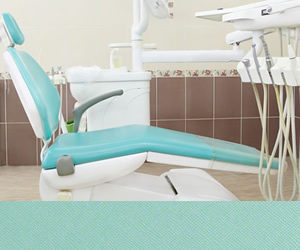 healthcare reupholstery represented by dental chair covered in vinyl grand rapids mi